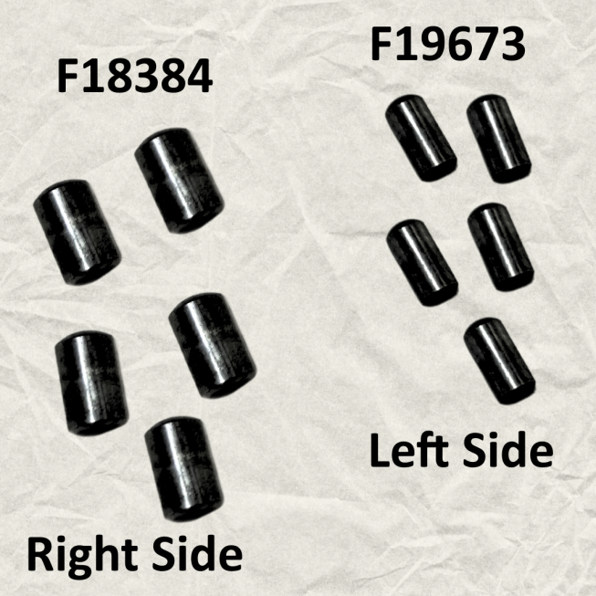 Remington 760, 7600, and others - cam pins, set of 10